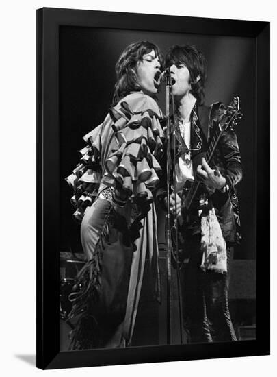 Jagger and Richards-null-Framed Poster