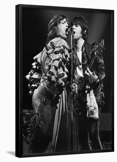 Jagger and Richards-null-Framed Poster