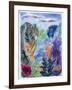 Jaguar and Quetzal, 2010-Louise Belanger-Framed Giclee Print