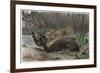 Jaguar by Alfred Edmund Brehm-Stefano Bianchetti-Framed Giclee Print