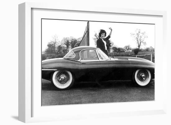 Jaguar Car March 14, 1961-null-Framed Photo