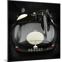 Jaguar D type 1956-Simon Clay-Mounted Photographic Print