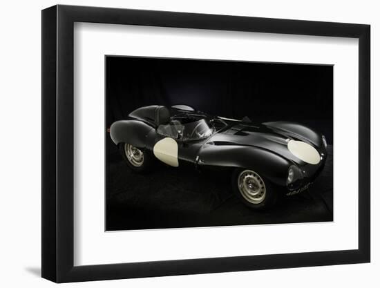 Jaguar D type 1956-Simon Clay-Framed Premium Photographic Print