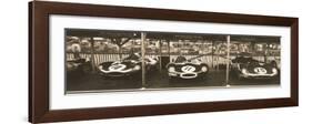 Jaguar D-Type, Tojeiro-Ben Wood-Framed Art Print