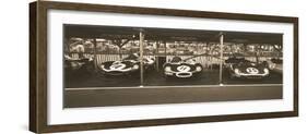 Jaguar D-Type / Tojeiro-Ben Wood-Framed Giclee Print