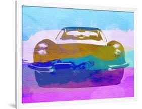 Jaguar E Type Front-NaxArt-Framed Art Print