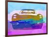 Jaguar E Type Front-NaxArt-Framed Art Print