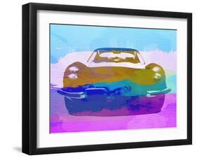 Jaguar E Type Front-NaxArt-Framed Art Print