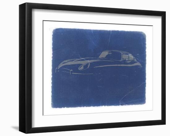 Jaguar E Type-NaxArt-Framed Art Print