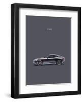 Jaguar F-Type Grey-Mark Rogan-Framed Art Print