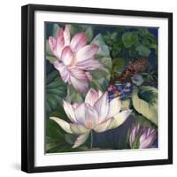 Jaguar Lily Pond-Bill Jackson-Framed Giclee Print