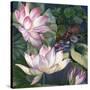 Jaguar Lily Pond-Bill Jackson-Stretched Canvas