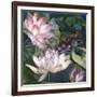 Jaguar Lily Pond-Bill Jackson-Framed Giclee Print