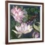 Jaguar Lily Pond-Bill Jackson-Framed Giclee Print