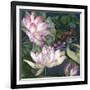 Jaguar Lily Pond-Bill Jackson-Framed Giclee Print