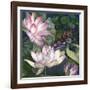 Jaguar Lily Pond-Bill Jackson-Framed Giclee Print