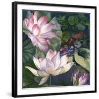 Jaguar Lily Pond-Bill Jackson-Framed Giclee Print