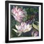 Jaguar Lily Pond-Bill Jackson-Framed Giclee Print