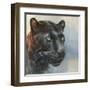 Jaguar Presence-Dina Perejogina-Framed Art Print