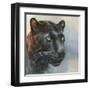 Jaguar Presence-Dina Perejogina-Framed Art Print