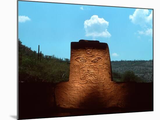 Jaguar Sculpture, Olmec, Teopantecuanitlan, Mexico-Kenneth Garrett-Mounted Photographic Print