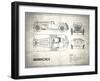 Jaguar SS1 White-Mark Rogan-Framed Art Print