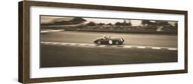 Jaguar XK 120-Ben Wood-Framed Giclee Print