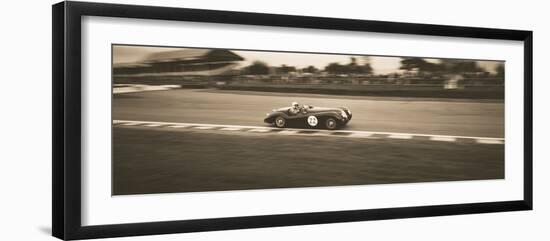 Jaguar XK 120-Ben Wood-Framed Giclee Print