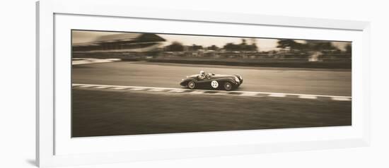 Jaguar XK 120-Ben Wood-Framed Giclee Print