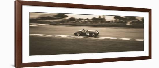 Jaguar XK 120-Ben Wood-Framed Giclee Print