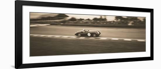 Jaguar XK 120-Ben Wood-Framed Giclee Print