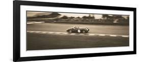 Jaguar XK 120-Ben Wood-Framed Giclee Print