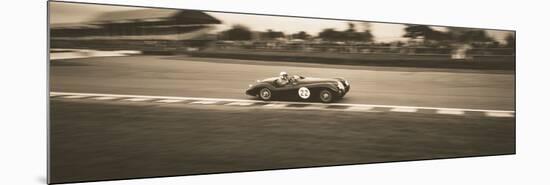 Jaguar XK 120-Ben Wood-Mounted Giclee Print