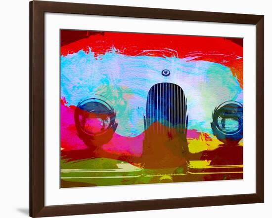 Jaguar Xk Front-NaxArt-Framed Art Print