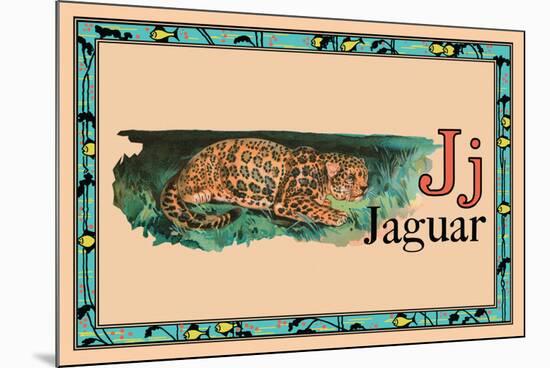 Jaguar-null-Mounted Art Print