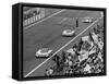 Jaguars Taking the First Two Places at the Le Mans 24 Hours, France, 1990-null-Framed Stretched Canvas