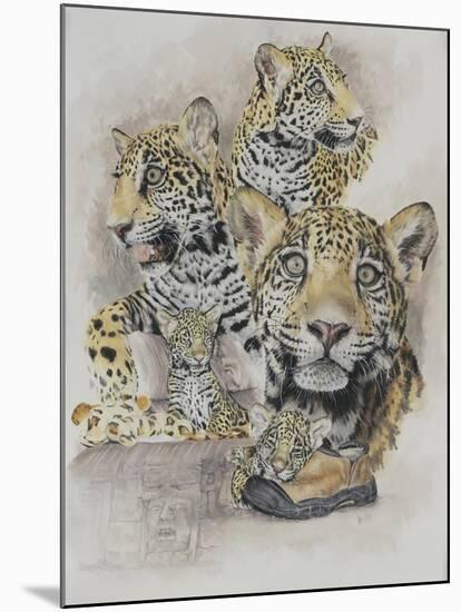 Jaguars-Barbara Keith-Mounted Giclee Print