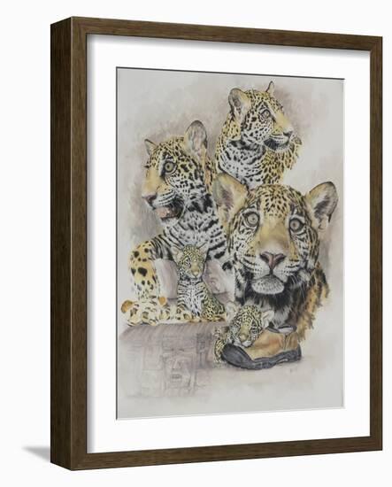 Jaguars-Barbara Keith-Framed Giclee Print