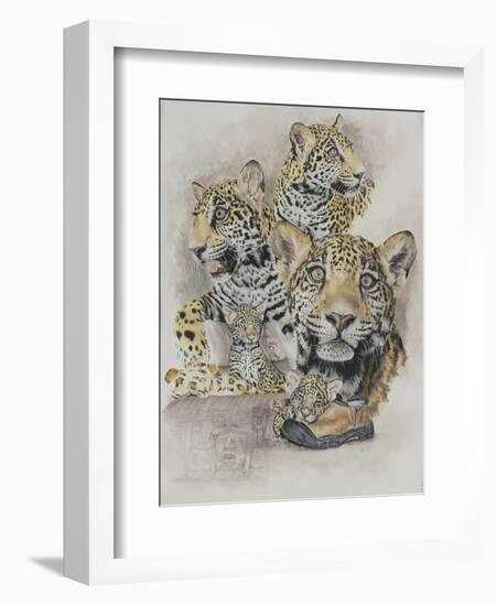 Jaguars-Barbara Keith-Framed Giclee Print