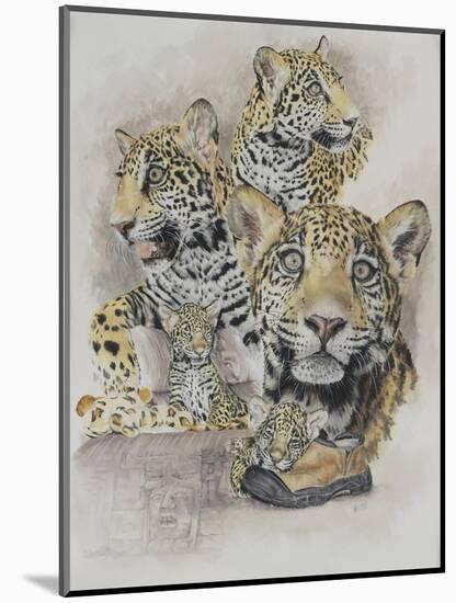 Jaguars-Barbara Keith-Mounted Giclee Print