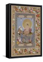 Jahangir Preferring a Sufi Sheikh to Kings, C. 1618-Bichitr-Framed Stretched Canvas