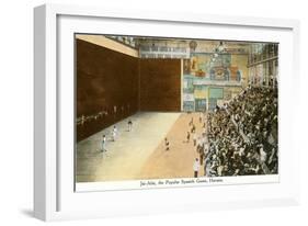 Jai Alai, Havana, Cuba-null-Framed Art Print