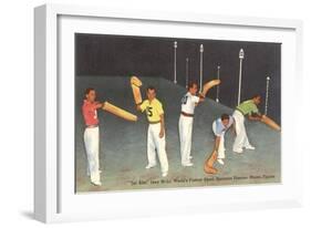 Jai Alai, Miami, Florida-null-Framed Art Print