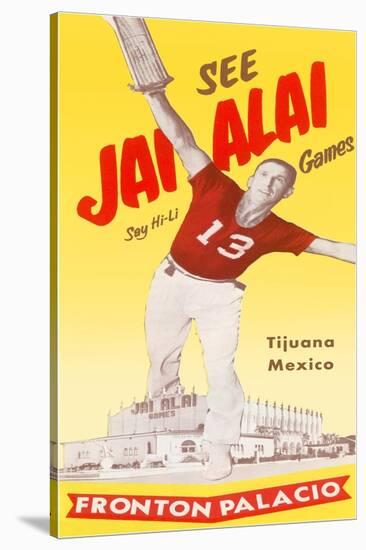 Jai Alai Poster-null-Stretched Canvas