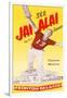 Jai Alai Poster-null-Framed Art Print