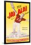 Jai Alai Poster-null-Framed Art Print