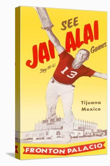 Jai Alai Poster-null-Stretched Canvas