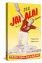 Jai Alai Poster-null-Stretched Canvas