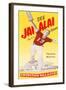 Jai Alai Poster-null-Framed Art Print