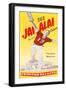 Jai Alai Poster-null-Framed Art Print